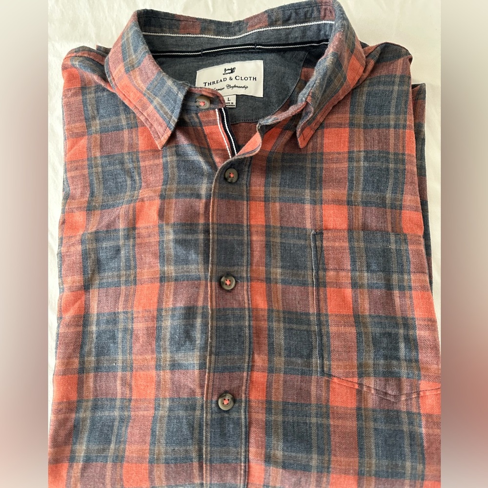 Thread and Cloth button down for men.